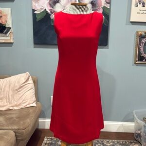 Carole Little Red Dress Size 6
